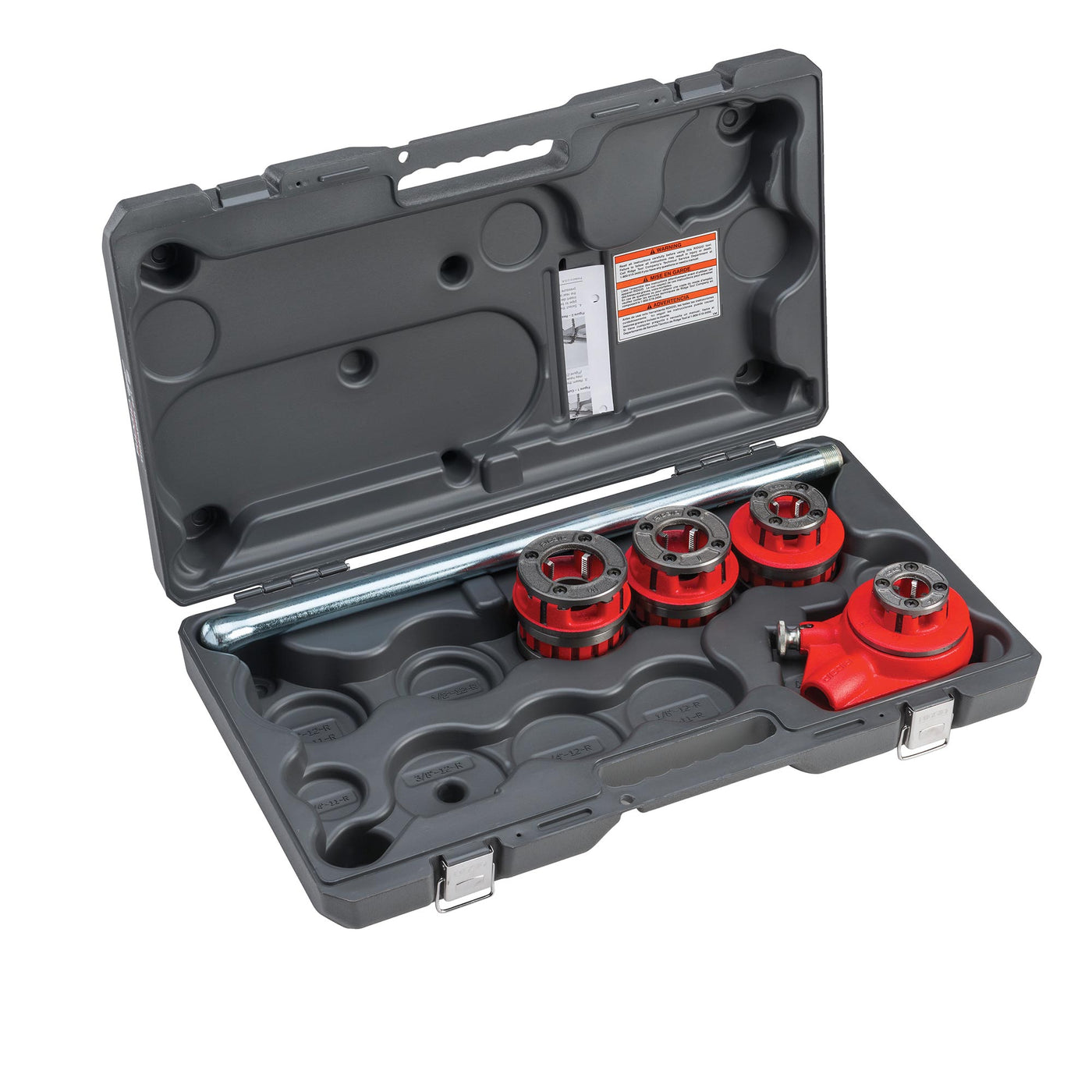 Ratchet Type Threader 12-R Exposed Ratchet Threader Set – Trade Tool