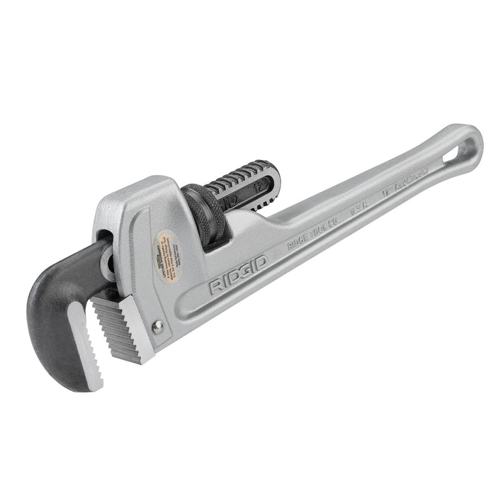 12" Aluminum Straight Pipe Wrench