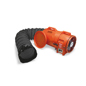 12″ Axial Explosion-Proof (EX) Plastic Blower w/ Canister & Ducting